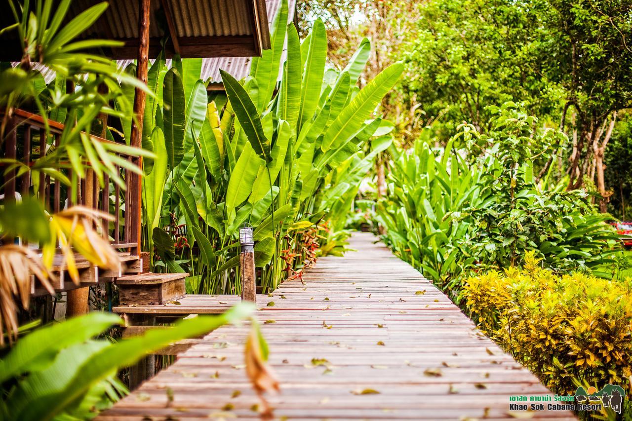 Khao Sok Cabana Resort Khao Sok National Park Exterior foto
