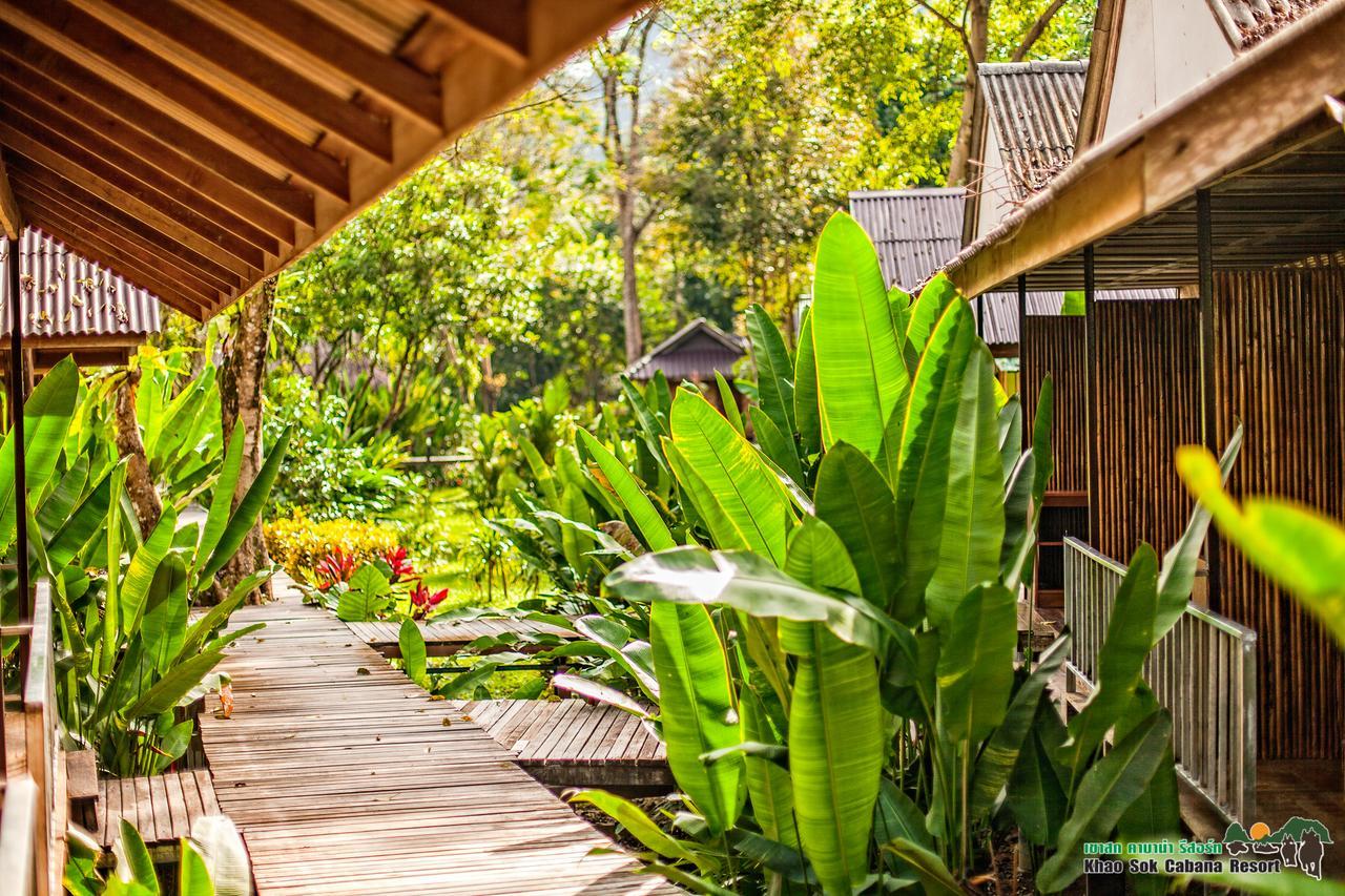 Khao Sok Cabana Resort Khao Sok National Park Exterior foto