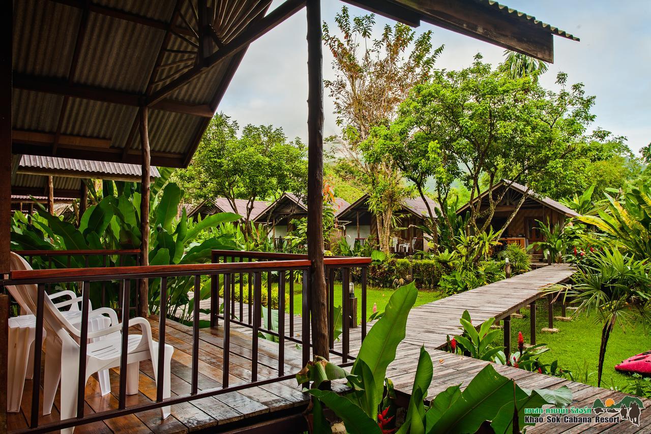 Khao Sok Cabana Resort Khao Sok National Park Exterior foto