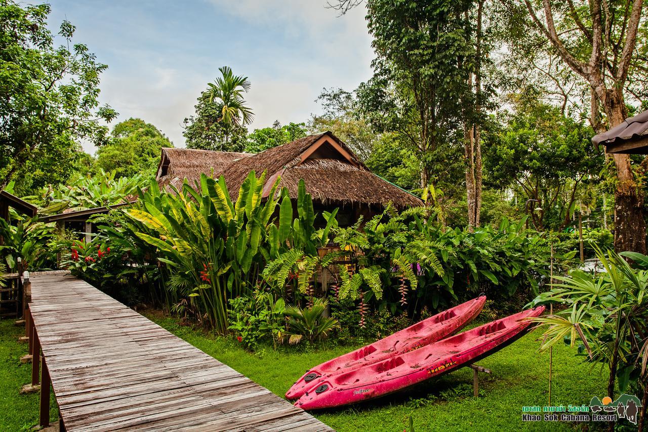 Khao Sok Cabana Resort Khao Sok National Park Exterior foto